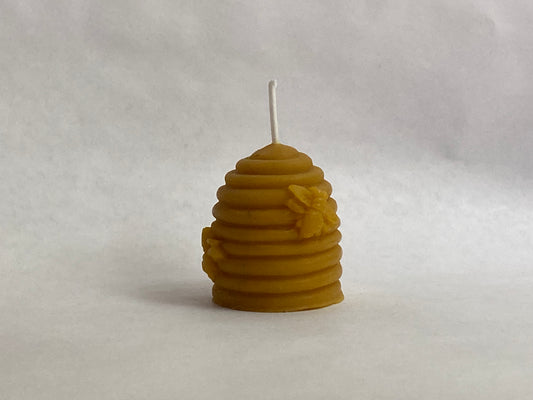 100% Natural beeswax candle - Skep